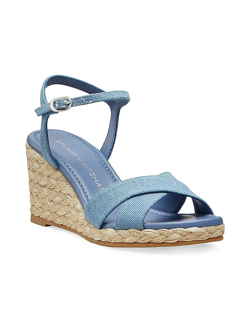 Dayna 65MM Espadrille Wedge Sandals