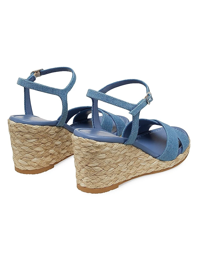 Dayna 65MM Espadrille Wedge Sandals