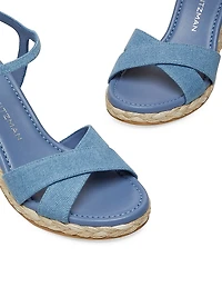 Dayna 65MM Espadrille Wedge Sandals