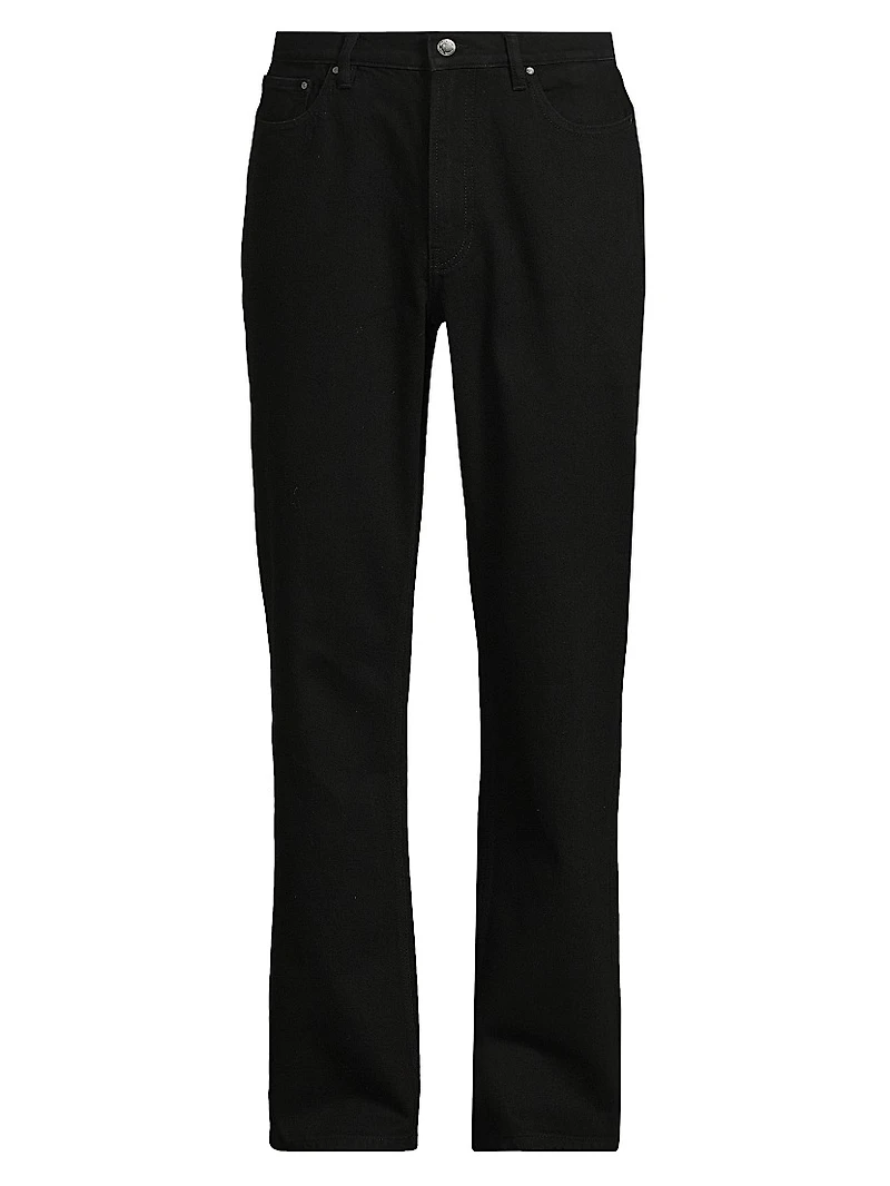 Finn Stretch-Cotton Straight Jeans