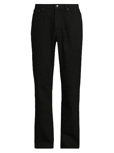 Finn Stretch-Cotton Straight Jeans