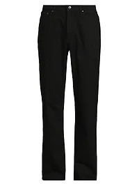 Finn Stretch-Cotton Straight Jeans