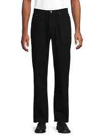 Finn Stretch-Cotton Straight Jeans