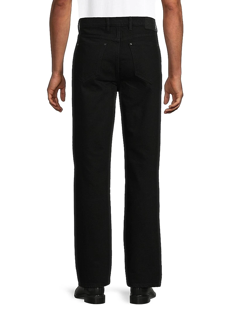 Finn Stretch-Cotton Straight Jeans