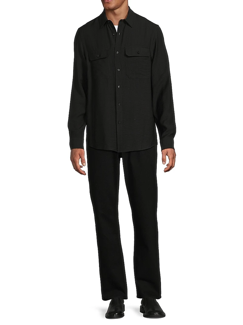 Finn Stretch-Cotton Straight Jeans