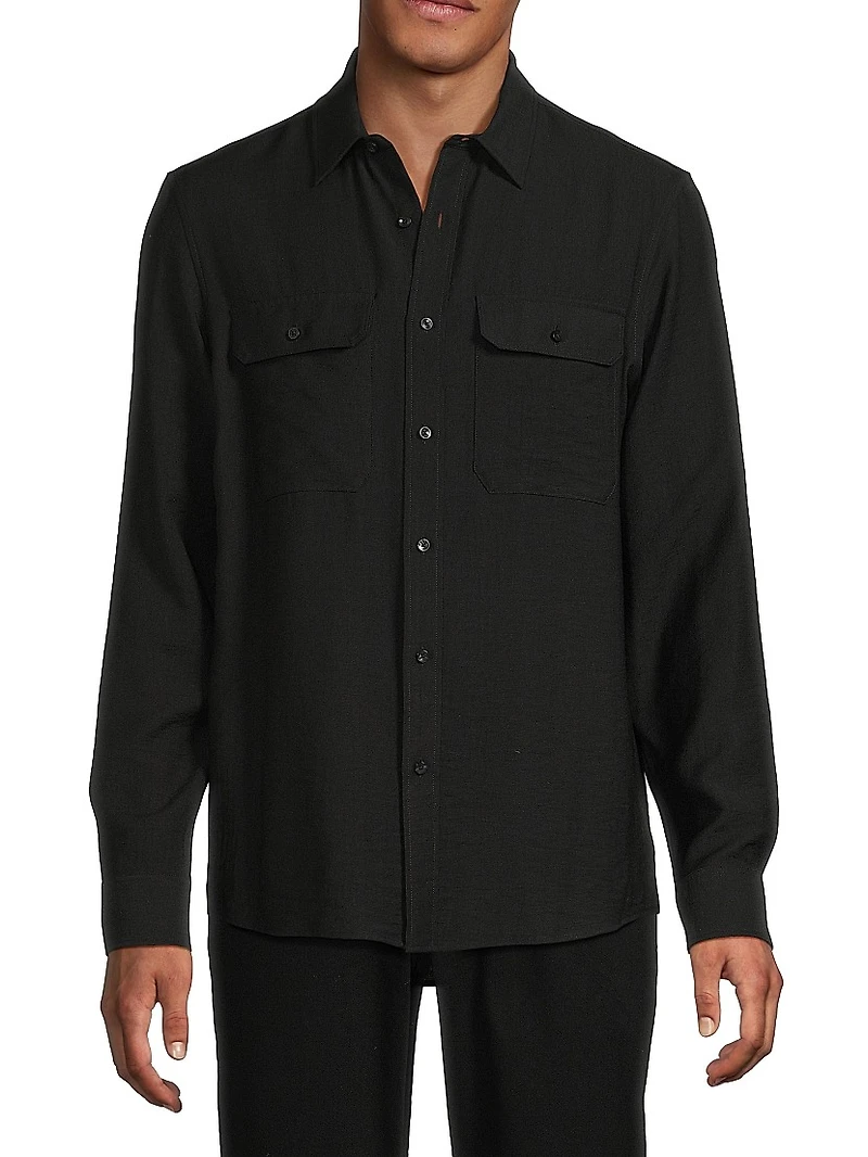 Classic Crepe Shirt