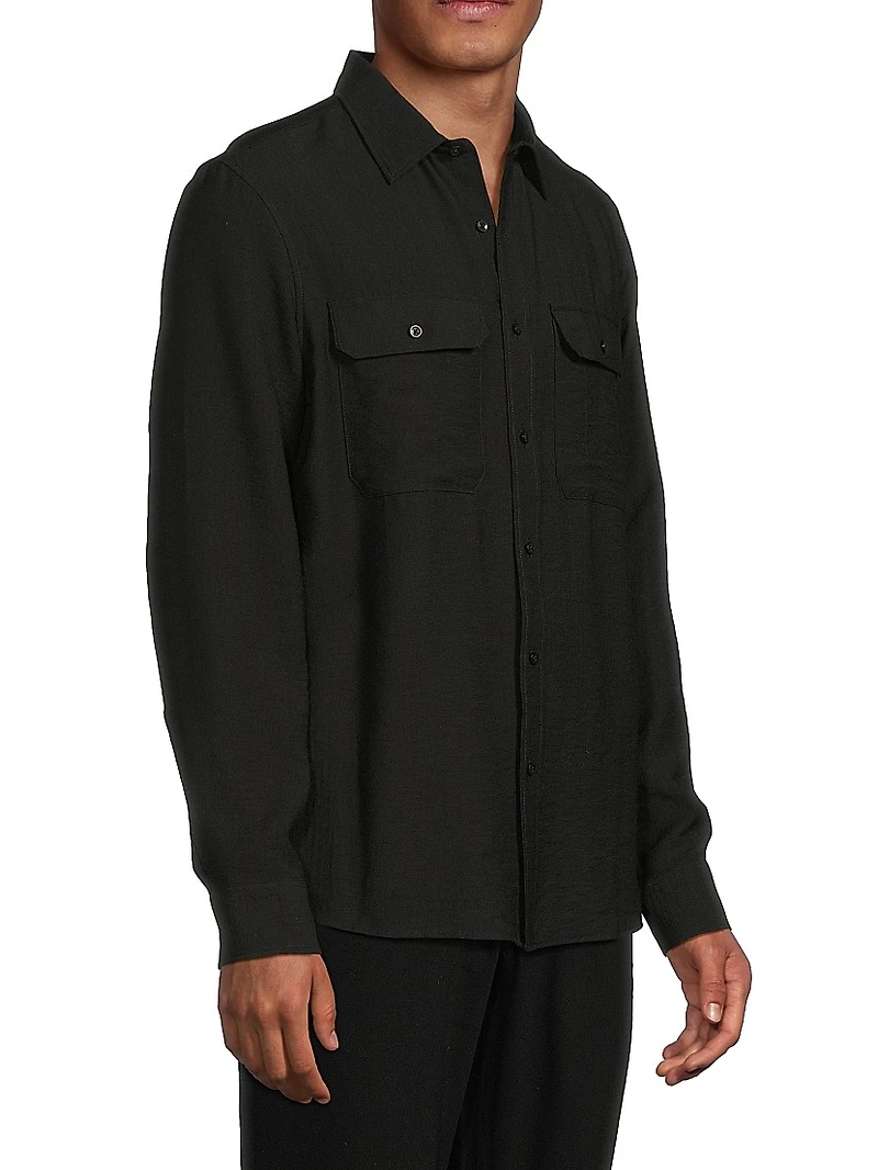 Classic Crepe Shirt