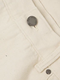 Finn Seeded Straight-Leg Jeans