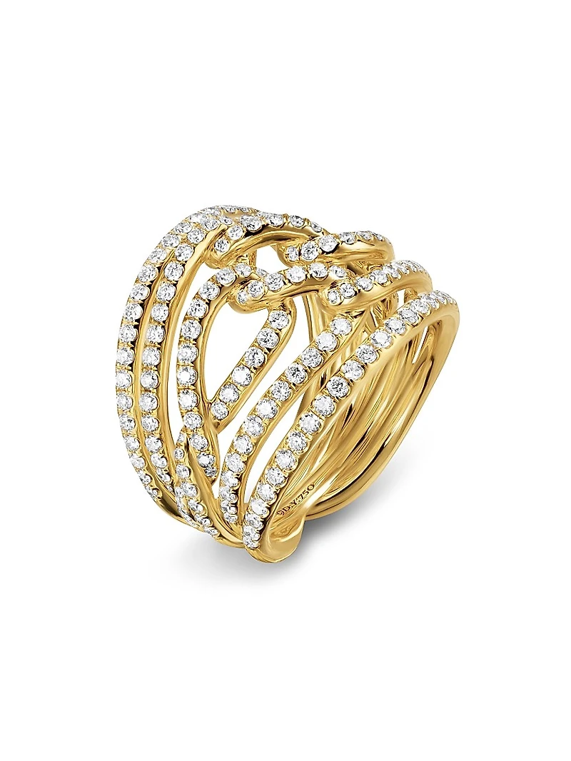 Wisteria Dome Ring 18K Yellow Gold