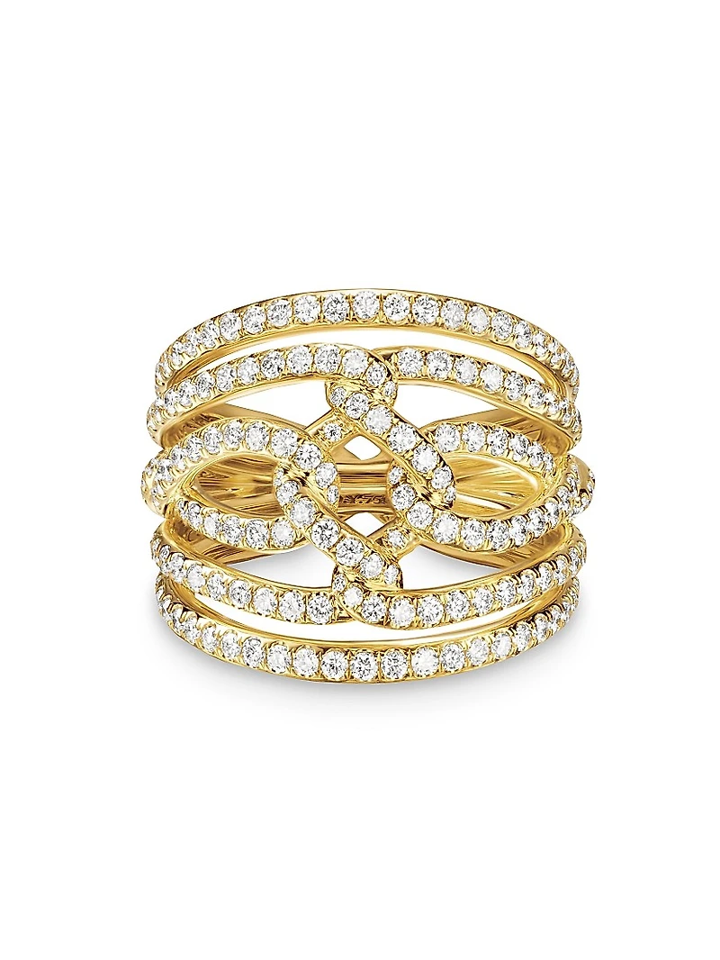 Wisteria Dome Ring 18K Yellow Gold