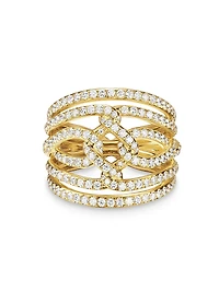 Wisteria Dome Ring 18K Yellow Gold