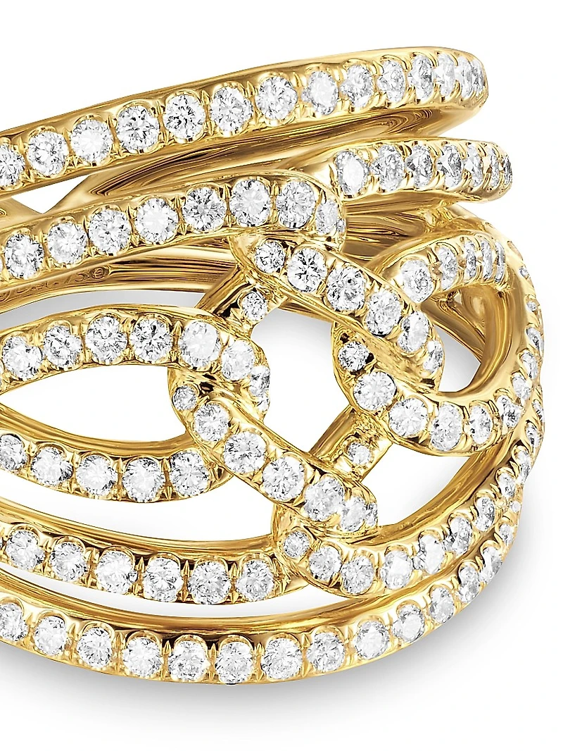 Wisteria Dome Ring 18K Yellow Gold