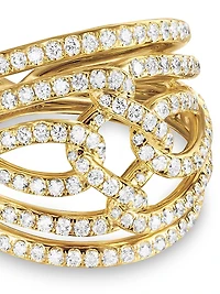 Wisteria Dome Ring 18K Yellow Gold