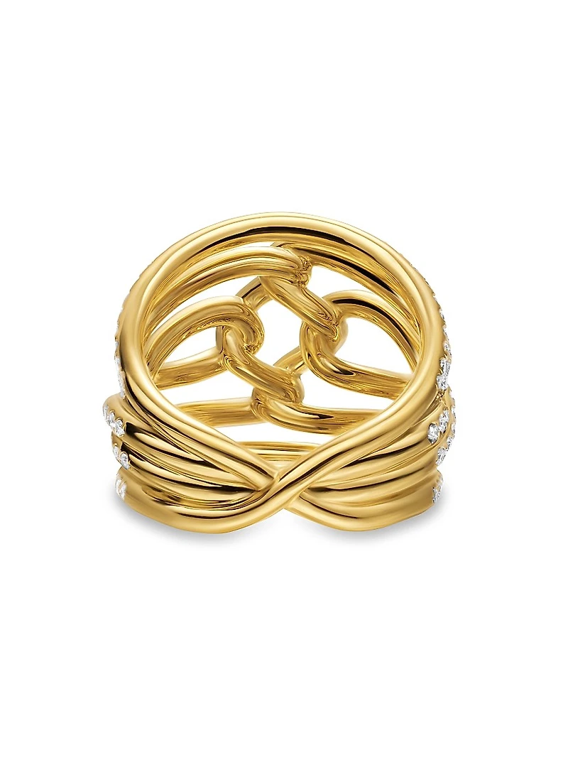 Wisteria Dome Ring 18K Yellow Gold