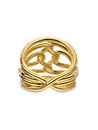 Wisteria Dome Ring 18K Yellow Gold