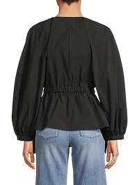 Voluminous Puff-Sleeve Jacket