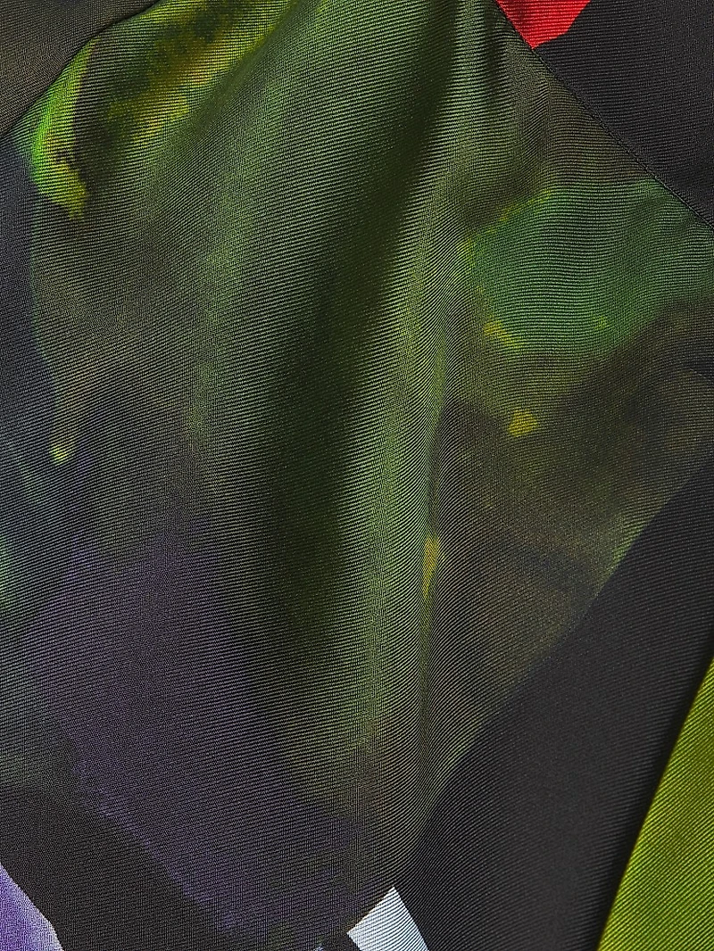Yoru Silk Twill Pull-On Pants