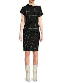 Asymmetric Drape Dress
