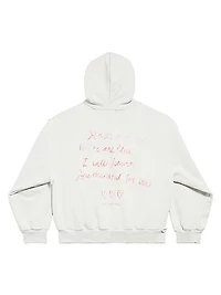 Lipstick Valentines Zip-Up Hoodie Regular Fit