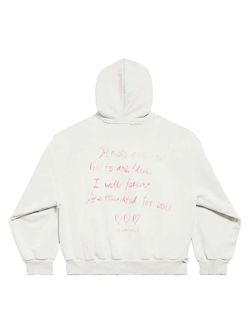 Lipstick Valentines Zip-Up Hoodie Regular Fit