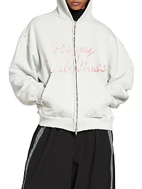 Lipstick Valentines Zip-Up Hoodie Regular Fit