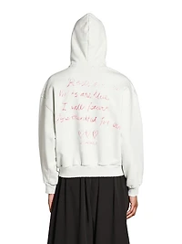 Lipstick Valentines Zip-Up Hoodie Regular Fit