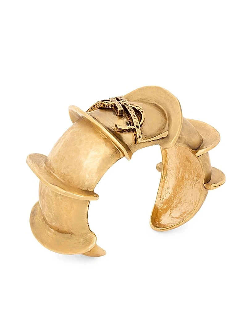 Cassandre Caterpillar Cuff in Metal