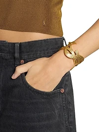 Cassandre Cuff in Metal