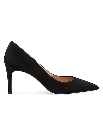 Stuart Power 75MM Suede Pumps