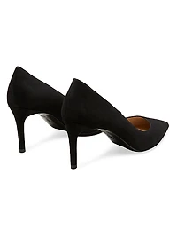 Stuart Power 75MM Suede Pumps