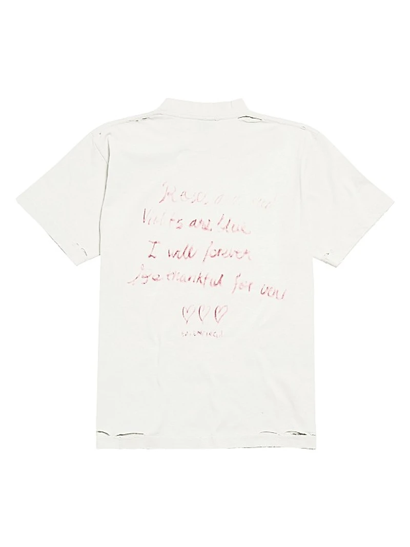 Lipstick Valentines T-Shirt Small Fit