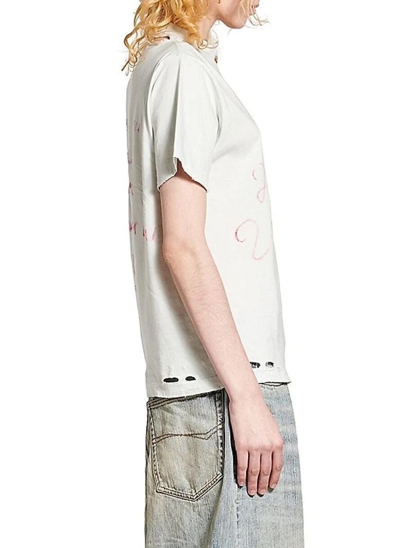 Lipstick Valentines T-Shirt Small Fit