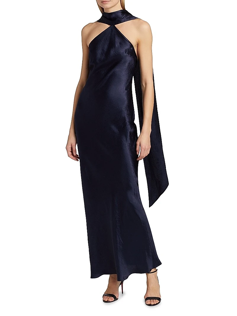 Ashton Halterneck Maxi Dress