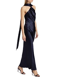 Ashton Halterneck Maxi Dress
