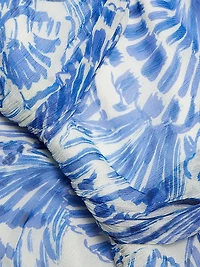 Marabou Printed Halterneck Dress