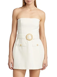 Gramercy Strapless Skort Romper