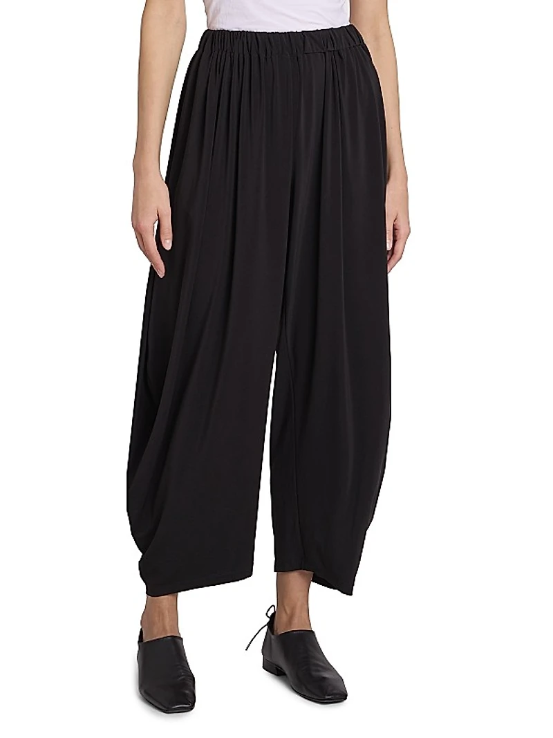 Drape Jersey Pants