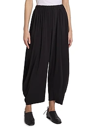 Drape Jersey Pants