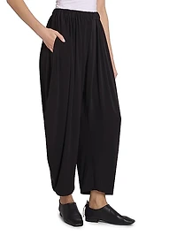 Drape Jersey Pants