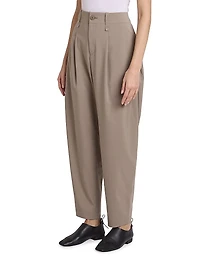 Round Pleated Pants