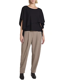 Round Pleated Pants