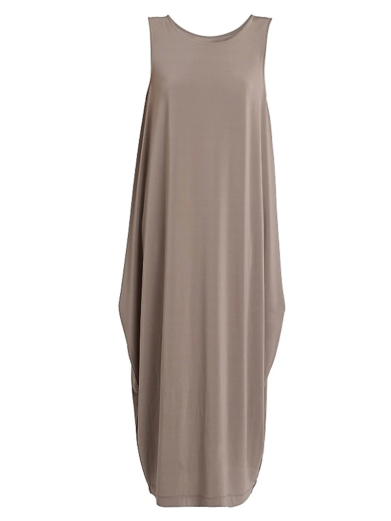 Drape Jersey Cocoon Dress