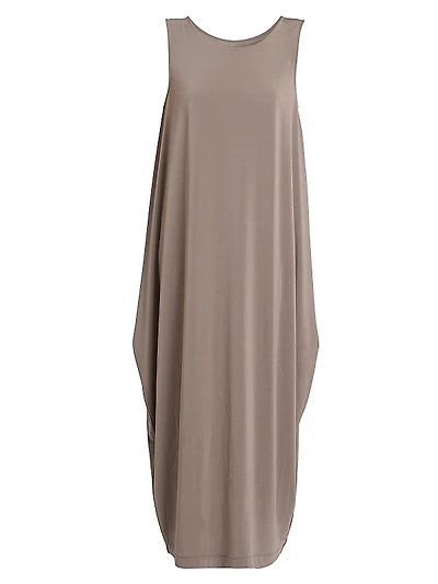 Drape Jersey Cocoon Dress