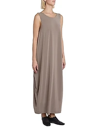 Drape Jersey Cocoon Dress