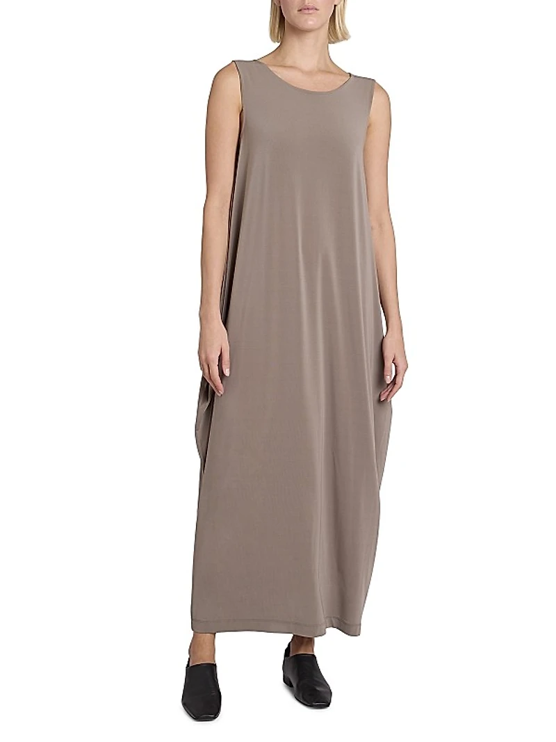 Drape Jersey Cocoon Dress