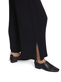 Hatching Plissé Pants