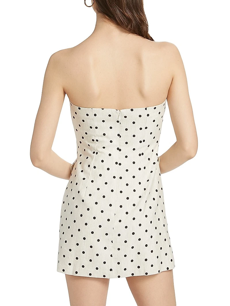 Soho Polka Dot Skort Romper