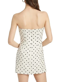 Soho Polka Dot Skort Romper