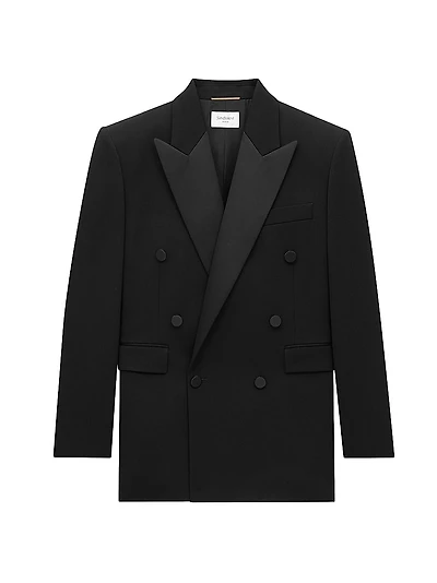 Tuxedo Jacket Grain De Poudre