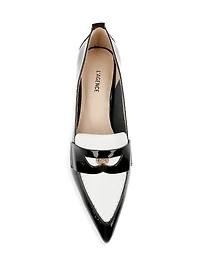 Maelys Patent Leather Penny Loafers